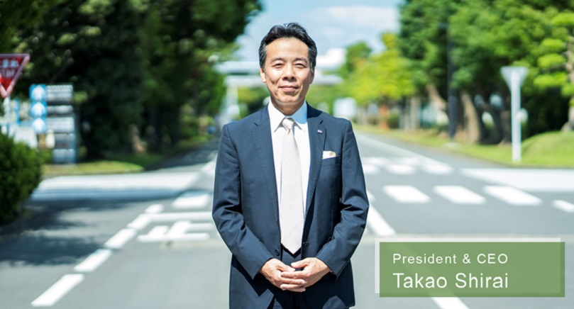 We are working to build a company that everyone will love. Katsuaki Aoki, President & CEO